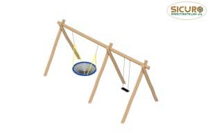 Combinatieschommel 120