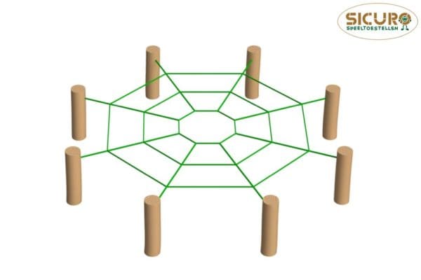 Spinnenweb 3m