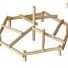 Mikado rond 400