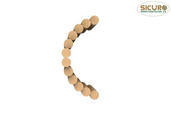 Schuilwand Robinia