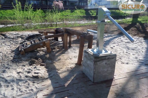 Water- en zandspeeltoestel Achelous