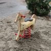 Robinia veerelement paard