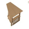 Driehoekmodel Speelhuisje Robinia BG