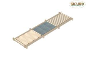 Sensorisch rolstoelpad