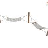 Hangmat tweedelig robinia