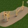Manu klimparcours met oploopboom