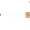 Touwbrug robinia met plateau