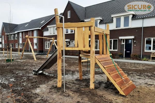 Duoplateau hellingbaan glijbaan