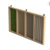 Voelwand speelpaneel babyhoek