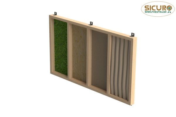 Voelwand speelpaneel babyhoek