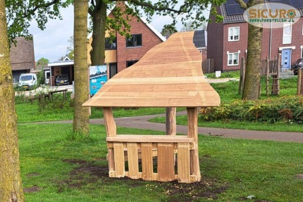 Driehoekmodel Speelhuisje Robinia BG