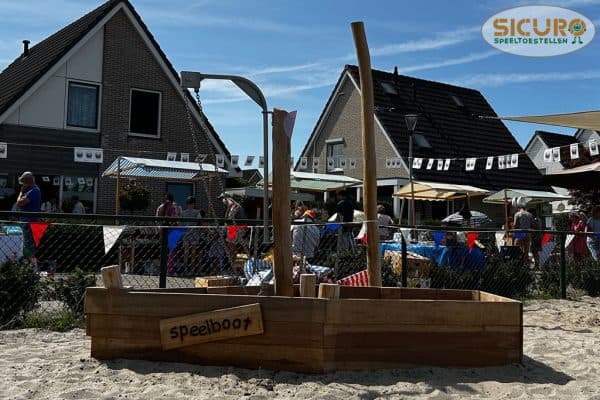 Speelboot klein zandbak