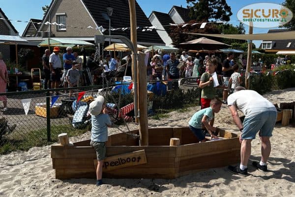 Speelboot klein zandbak