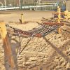 Hangmat tweedelig robinia