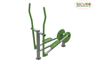 Cross-trainer staal
