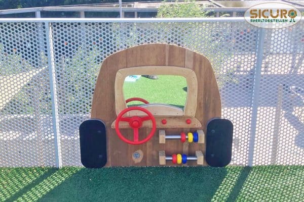 Auto speelpaneel babyhoek