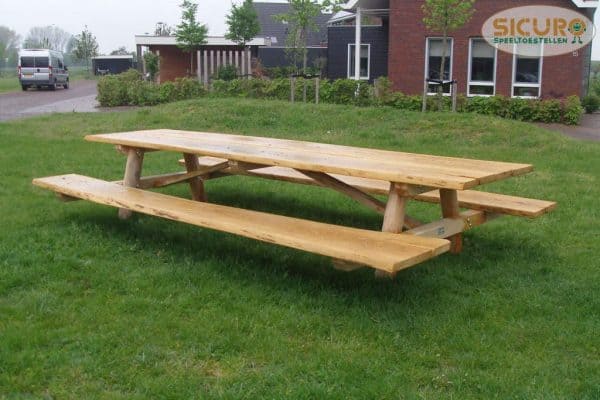 2108 Picknickset 400 robinia eiken parkmeubilair straatmeubilair 02