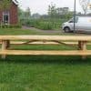 2108 Picknickset 400 robinia eiken parkmeubilair straatmeubilair 03