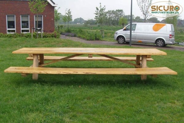 2108 Picknickset 400 robinia eiken parkmeubilair straatmeubilair 03