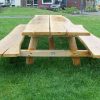 2108 Picknickset 400 robinia eiken parkmeubilair straatmeubilair 04
