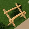 2128 Hangbank parkmeubilair robinia 01