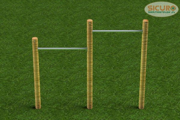 3105R Calisthenics Dubbele Pull up bar 1800 2300 02