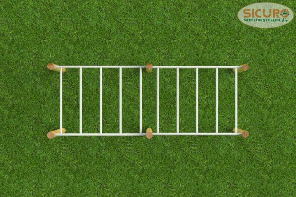 3112R Calisthenics Dubbele Horizontale Ladder 03