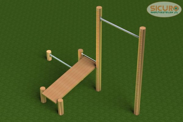 3151R Calisthenics Combinatietoestel klein robinia 01