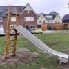 5047RMA Robinia Trap met glijbaan metaal 028