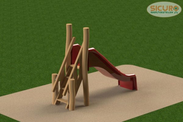 5047R Robinia Trap met glijbaan 900 polyester 02