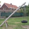5051R Slingerpaal bandenschommel robinia