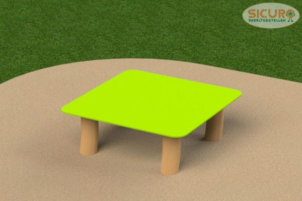 5076RC Zandspeeltafel Vierkant Robinia 01