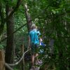 5096R Dubbele balanceerbalk over water robinia 03