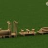 Speelwagon met bankjes Robinia