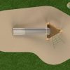 6012RC Klimtoren met glijbaan robinia 03