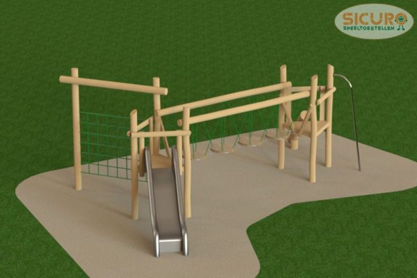 6044RC Palenfort stap glij Klim Robinia 01