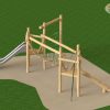 6044RC Palenfort stap glij Klim Robinia 03