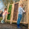 Voelwand 4-delig Robinia