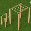 Monkeybar dip combi - Calisthenics 4 thuis